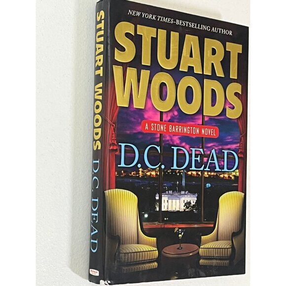 DC Dead by Stuart Woods Stone Barrington Book 2 Hardcover Mystery Thriller - Picture 3 of 7